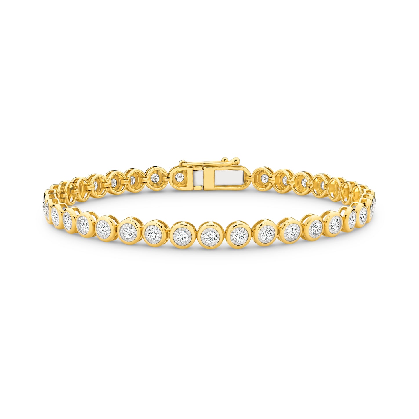 Bracelet 1.7ct Solid Yellow Gold — main view