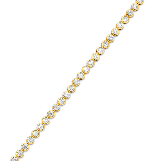 Bracelet 1.7ct Solid Yellow Gold — top view