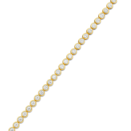Bracelet 1.7ct Solid Yellow Gold — top view