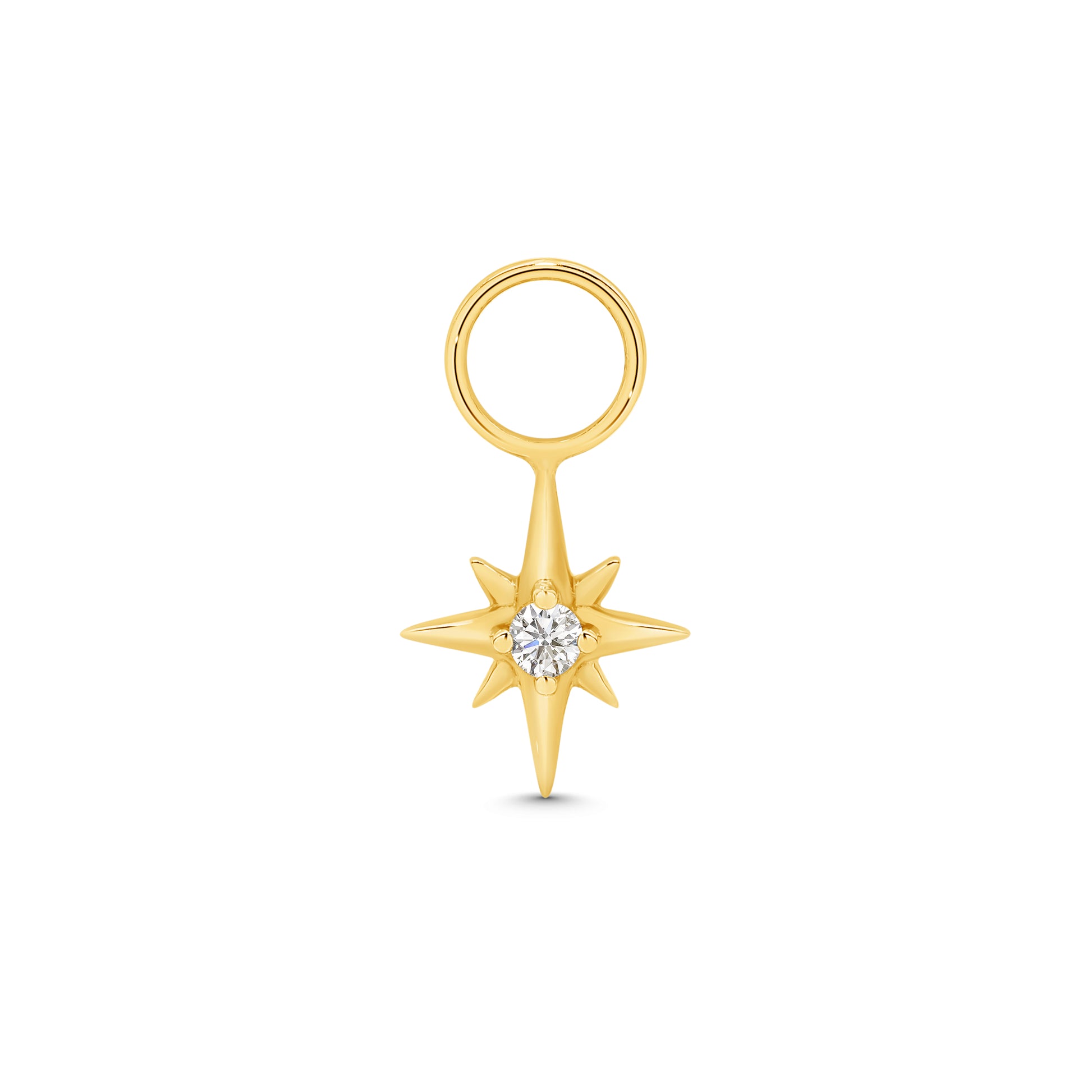 Charm 0.02ct Solid Yellow Gold — main view