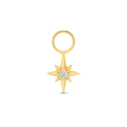 Charm 0.02ct Solid Yellow Gold — main view