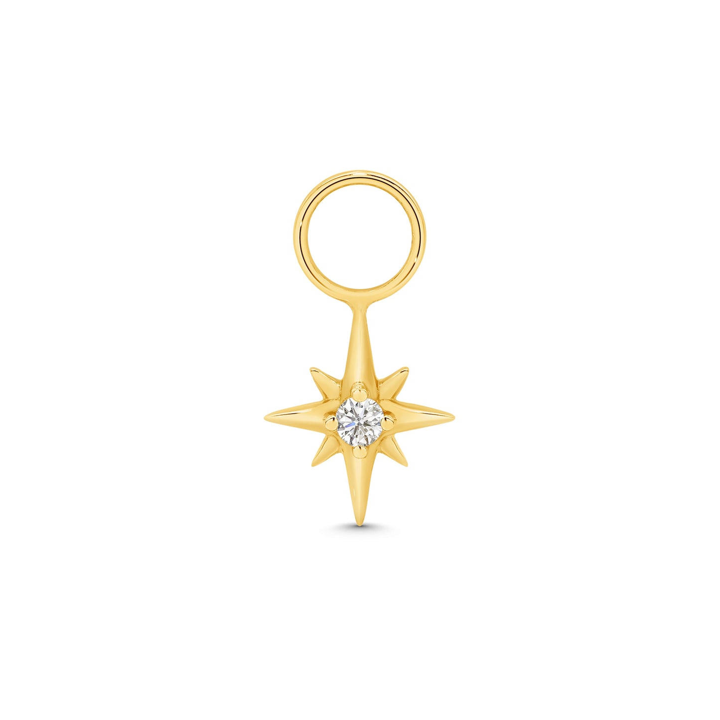 Charm 0.02ct Solid Yellow Gold — main view