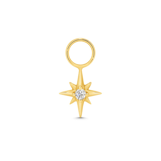 Charm 0.02ct Solid Yellow Gold — main view