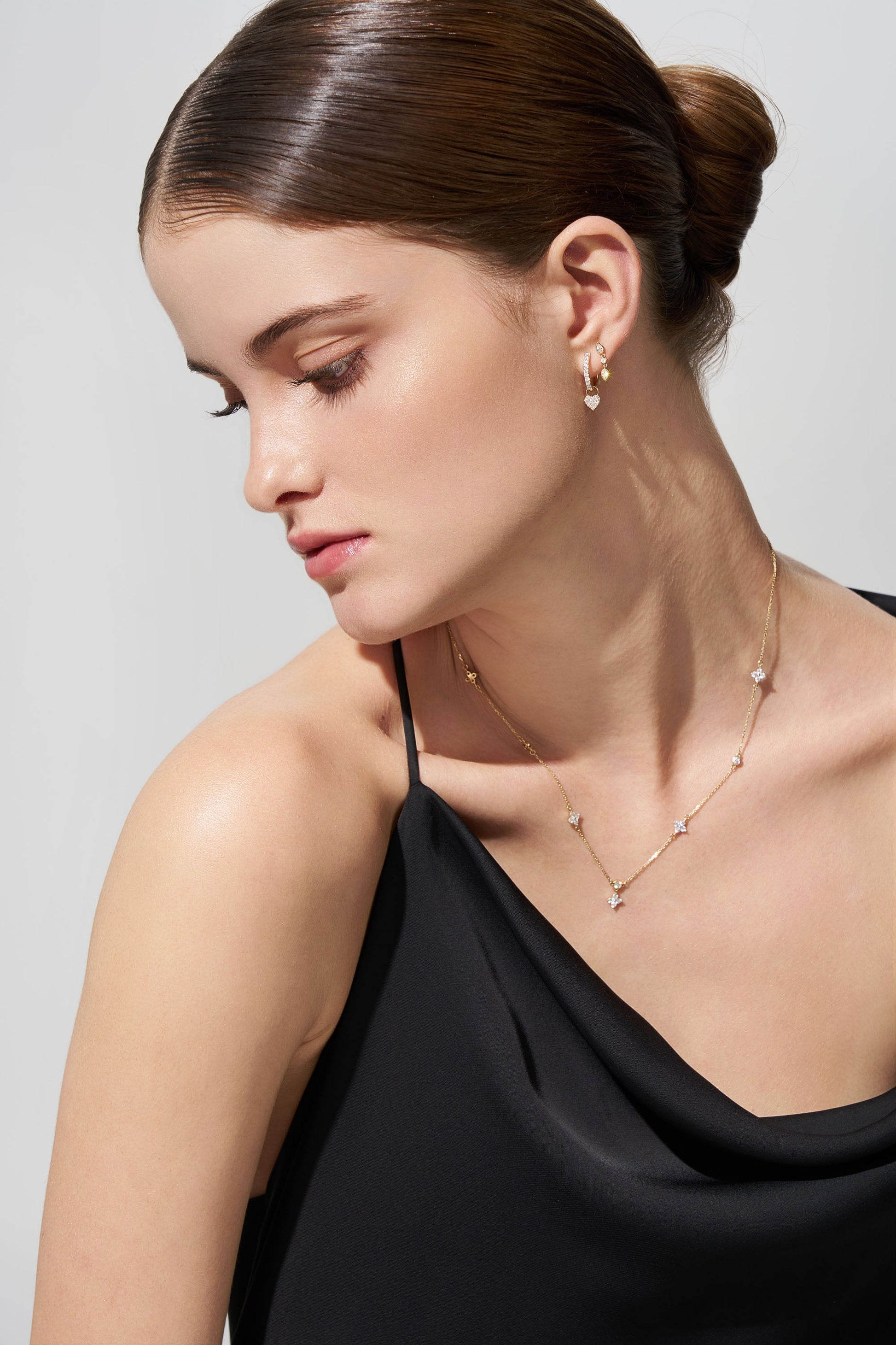 Charm 0.09ct Solid Yellow Gold — front view