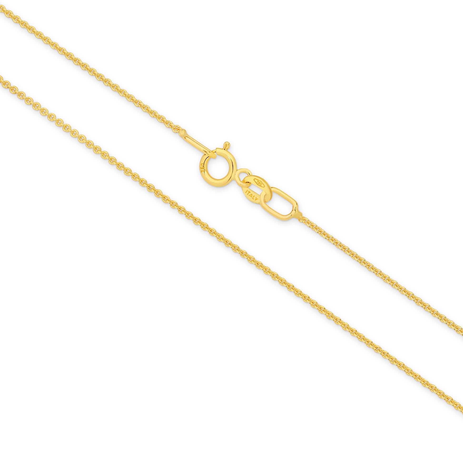 Gold Cable Chain 1.3mm
