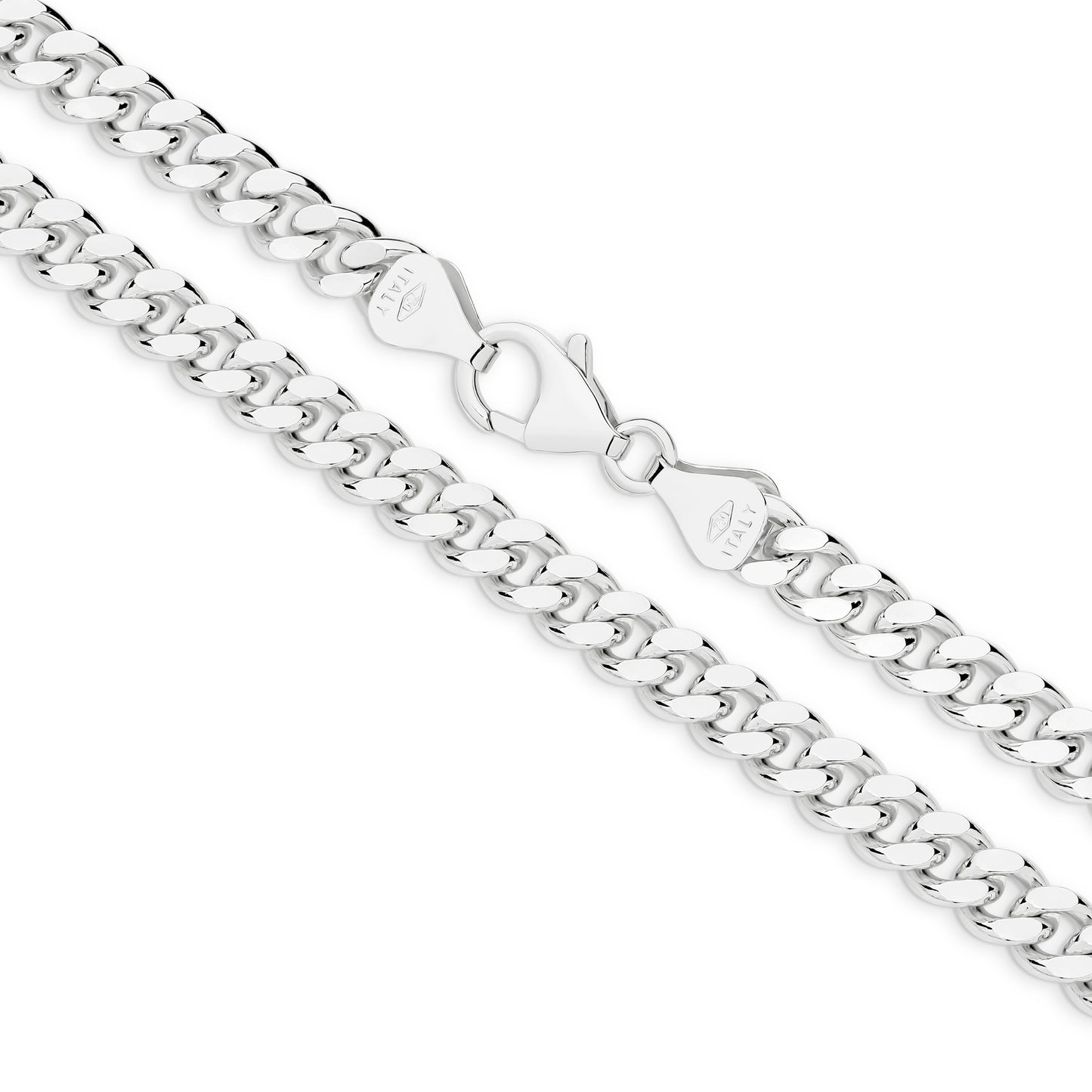 Gold Diamond Cut Curb 5.4mm