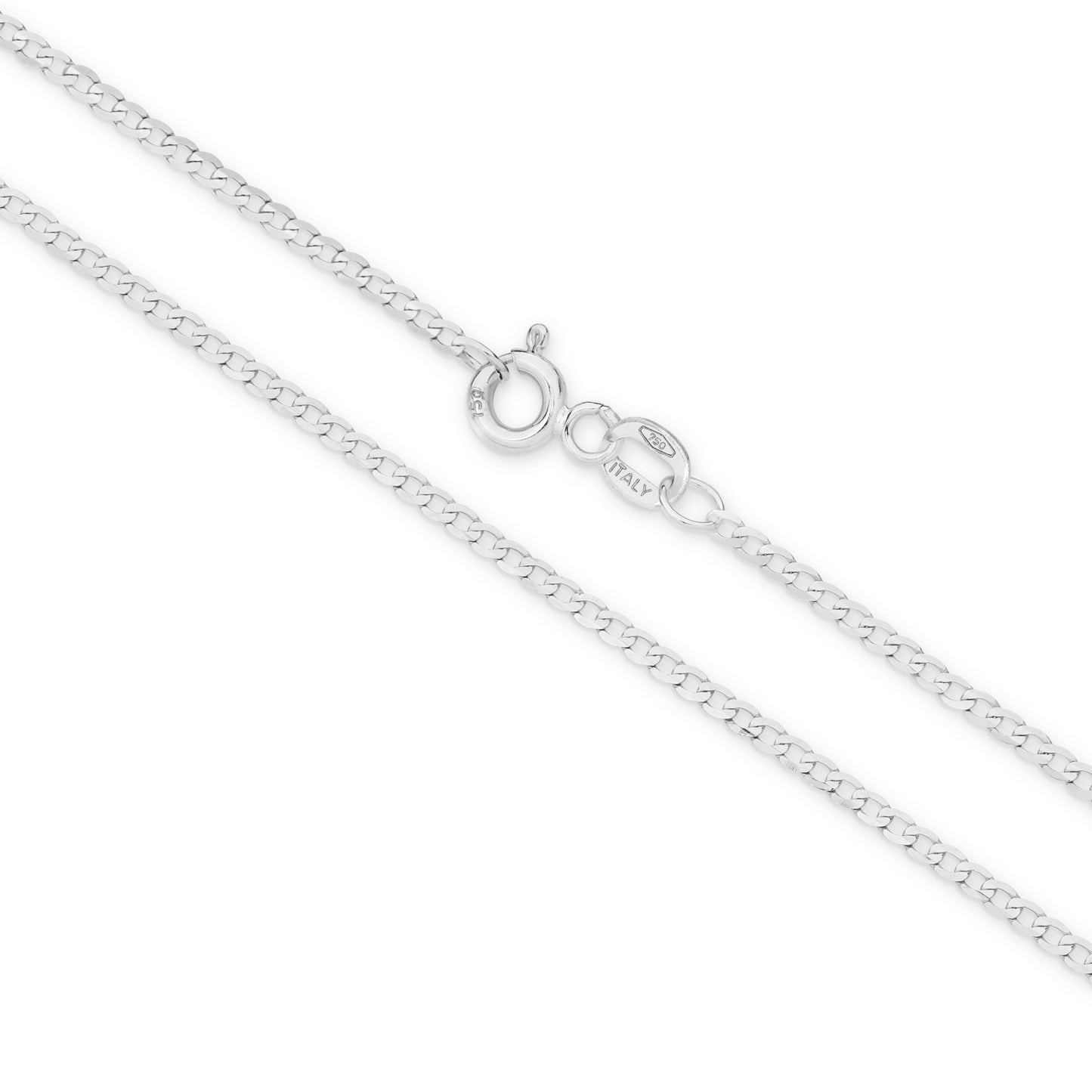 Gold Diamond Cut Flat Curb 1.5mm