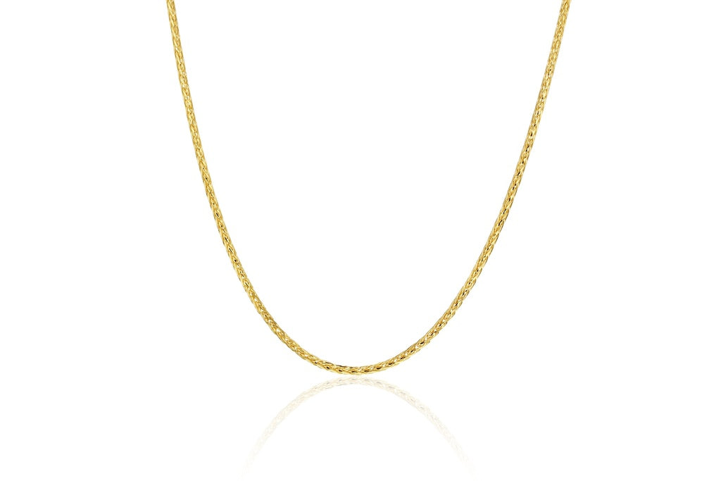 Gold Wheat Chain 1.6mm