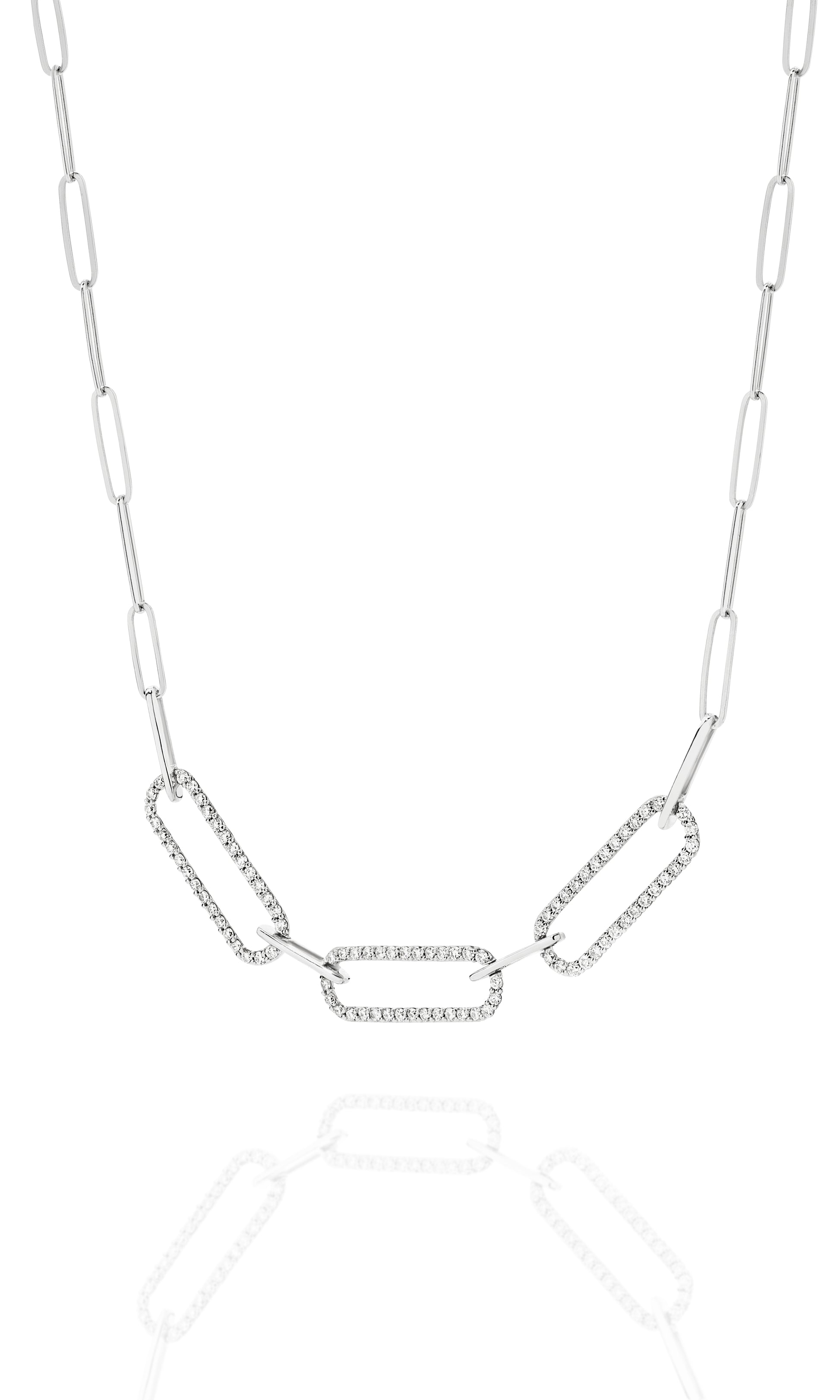 Necklace 0.7ct Solid Gold — main view