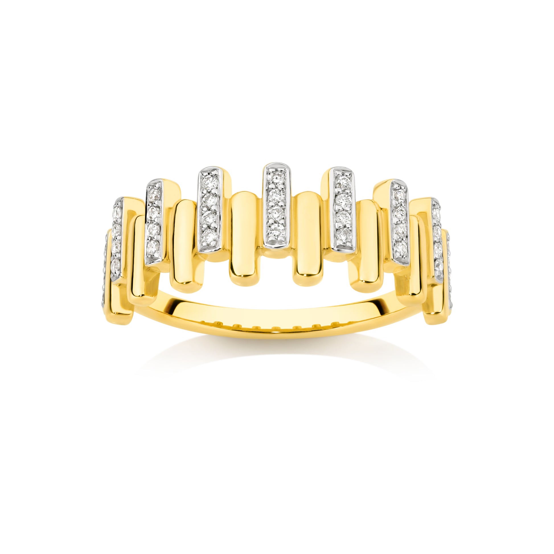 Ring 0.14ct Solid Yellow Gold — main view