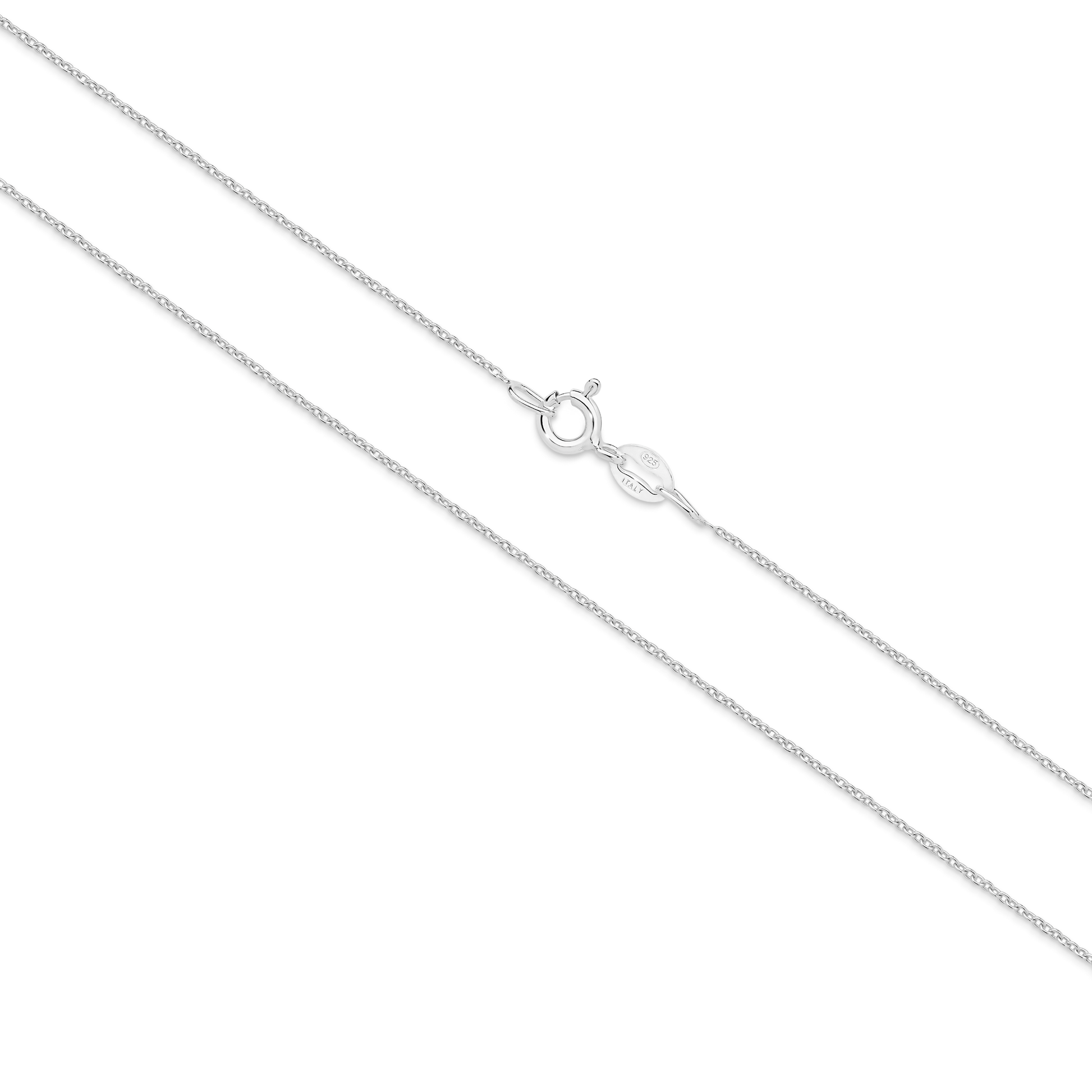 Sterling Silver Cable Chain 0.9mm