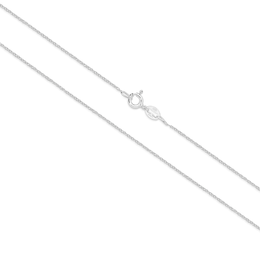 Sterling Silver Cable Chain 0.9mm