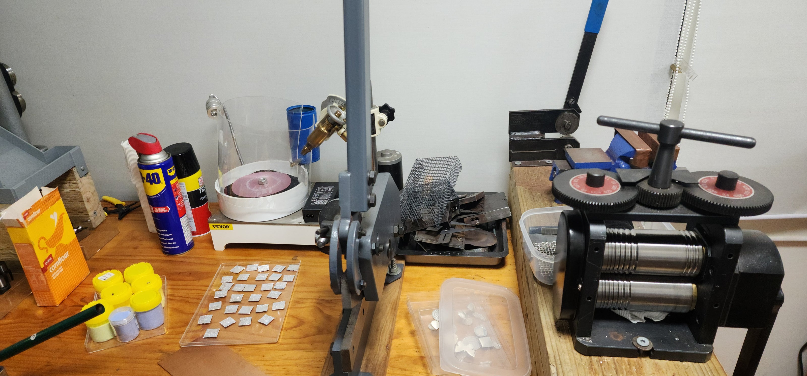 Inside the NJewellery studio — workshop view